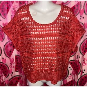 ❤️ Stylish Sparkly Crochet Blouse